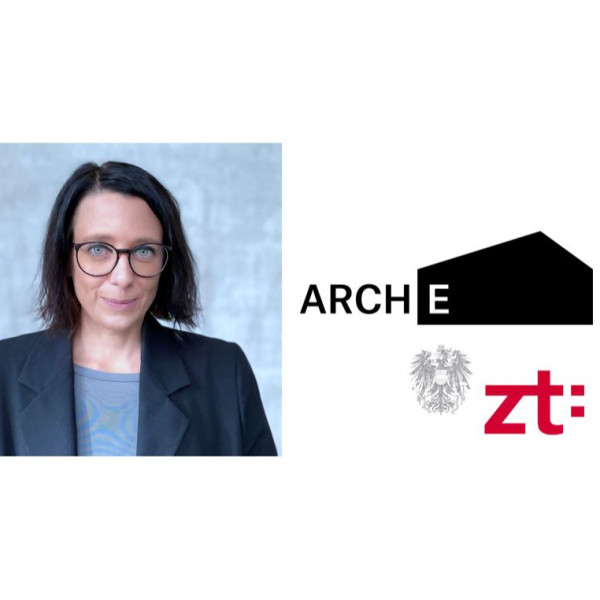 Margit Friedrich, © ByAK 2022, arch-e, BKZT, Photographer: ByAK 2022, Logo ARCH-E + BKZT